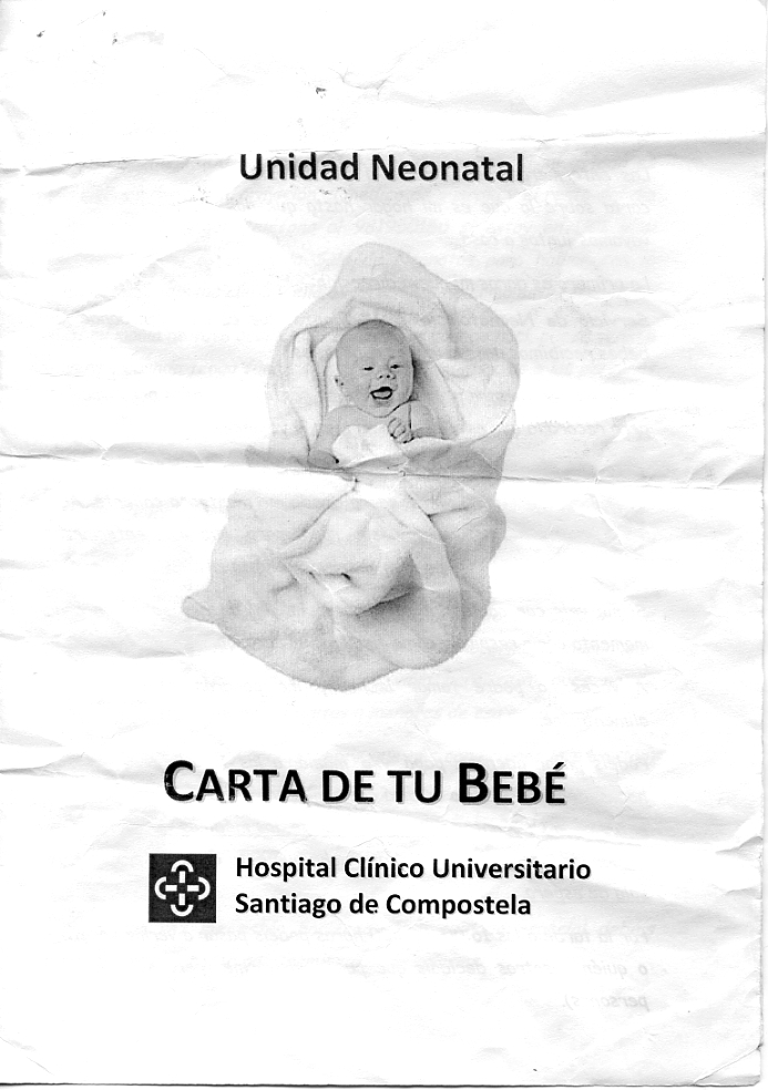 Carta de un bebé al servicio de Neonatología del Hospital Clínico  Universitario de Santiago de Compostela | El Parto es Nuestro